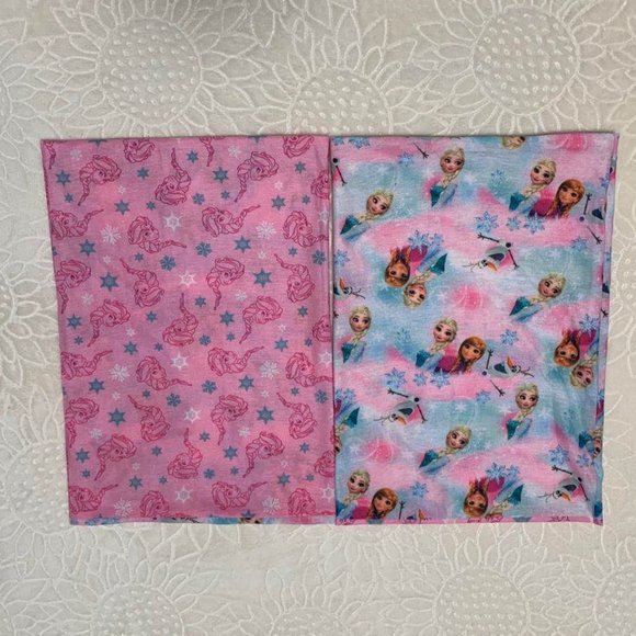 2pcs Disney Girls Frozen All-OverPrint Neck Gaiter - Picture 1 of 3